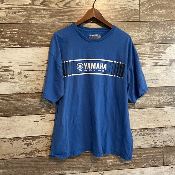 Yamaha Other - Yamaha Racing Blue Graphic Motocross Racing Tee